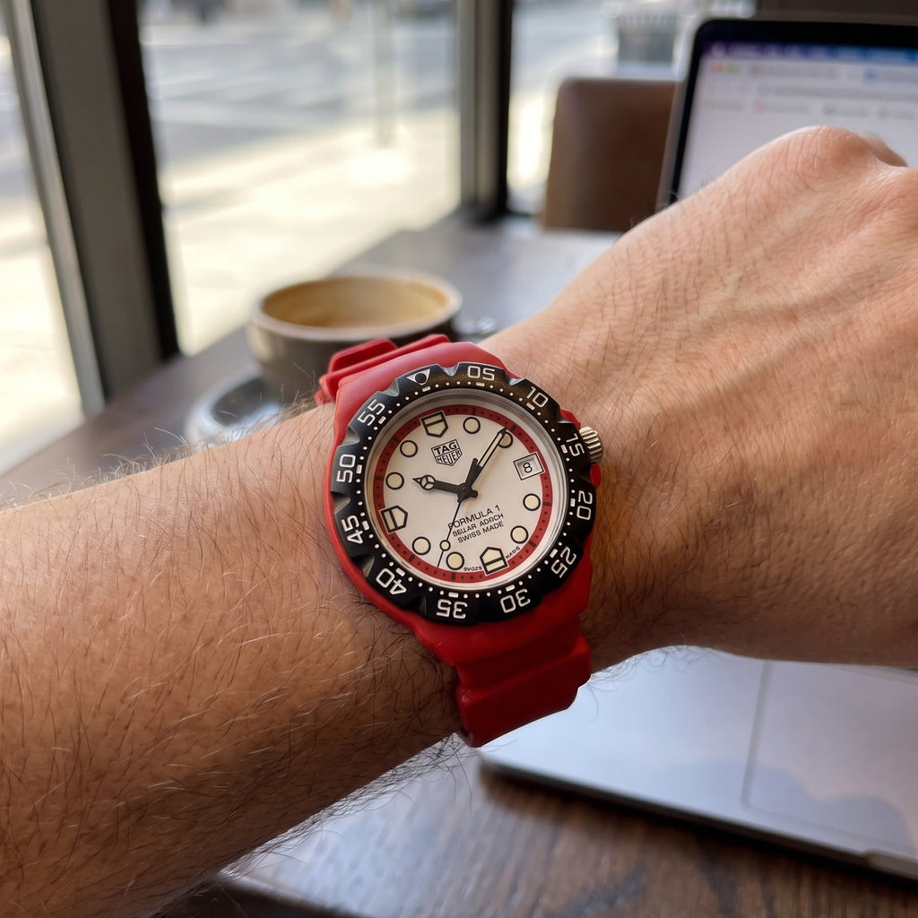 Tag Heuer x Formula 1 Solagraph Red