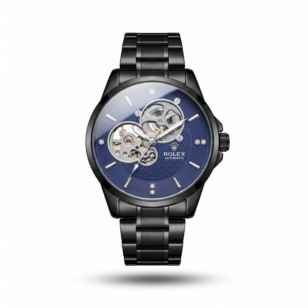Skeleton Automatic Blue Dial