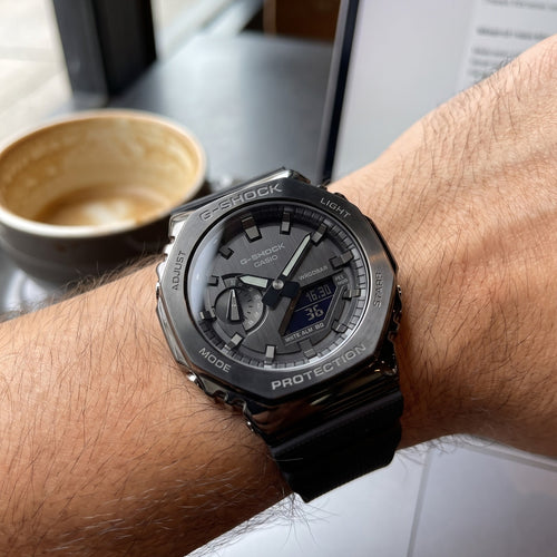 Casio G-Shock GM 2100A Black Charcoal