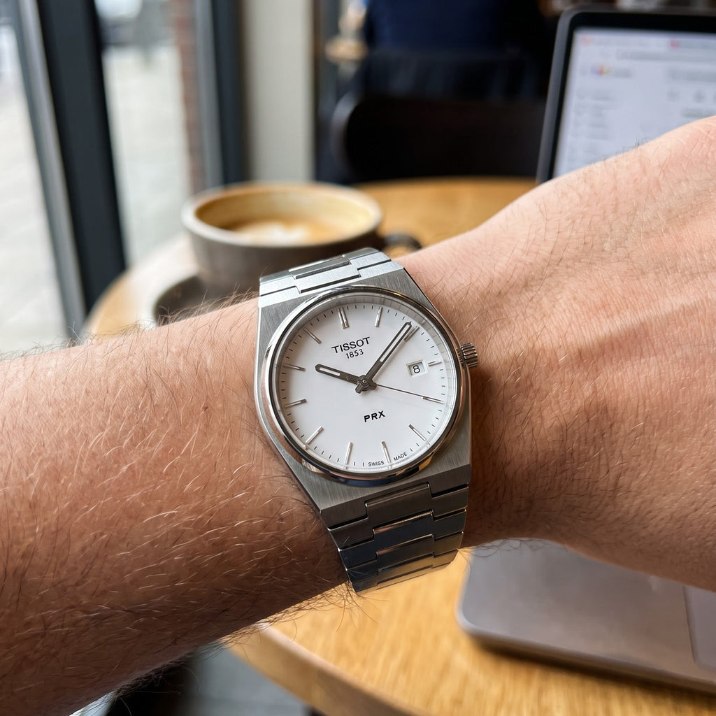 Tissot PRX White Quartz