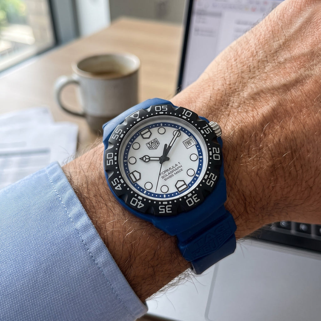 Tag Heuer x Formula 1 Solagraph Navy