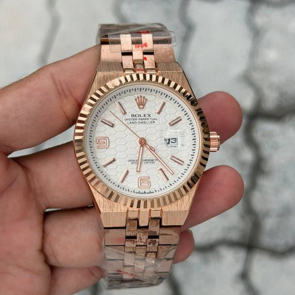 Rolex Land Dweller Rose Gold